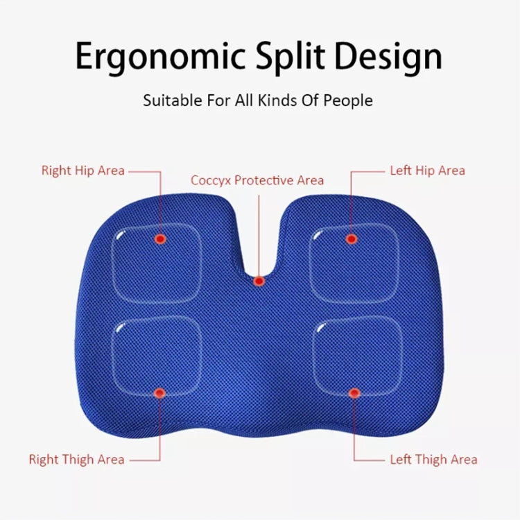 Soft U-shaped cushion Ergonomic Seat, Model:Mesh Style(Red) - Home & Garden by buy2fix | Online Shopping UK | buy2fix
