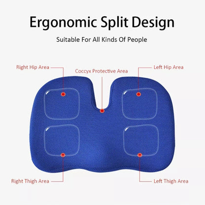 Soft U-shaped cushion Ergonomic Seat, Model:Mesh Style(Red) - Home & Garden by buy2fix | Online Shopping UK | buy2fix