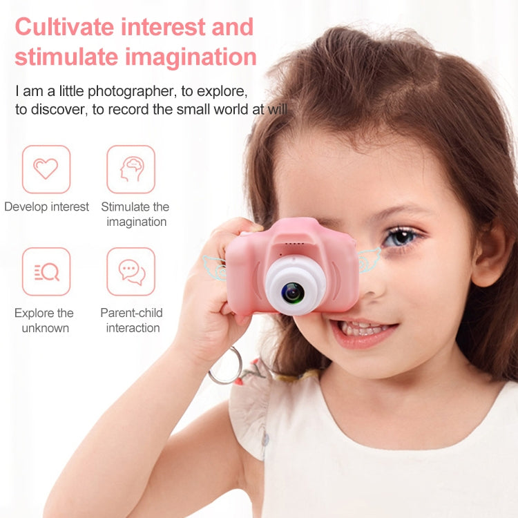 X2S 2.0 Inch LCD Screen Mini Children Camera Digital Camera, Resolution:Single Camera 800w(Black) - Consumer Electronics by buy2fix | Online Shopping UK | buy2fix