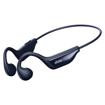 Dido W11S Bone Conduction Waterproof Wireless Bluetooth Sports Earphone(Dark Blue) - Sport Earphone by buy2fix | Online Shopping UK | buy2fix