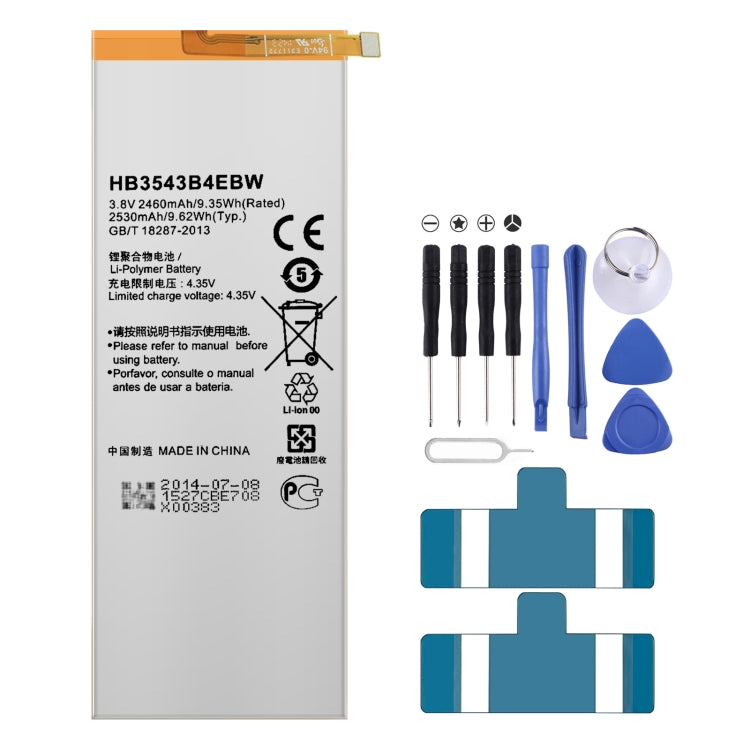 HB3543B4EBW For Huawei Ascend P7 Li-Polymer Battery Replacement - For Huawei by buy2fix | Online Shopping UK | buy2fix