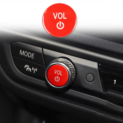 Car Audio Volume Button for BMW X7 G07 2019+, Left and Right Drive(Red) - In Car by buy2fix | Online Shopping UK | buy2fix