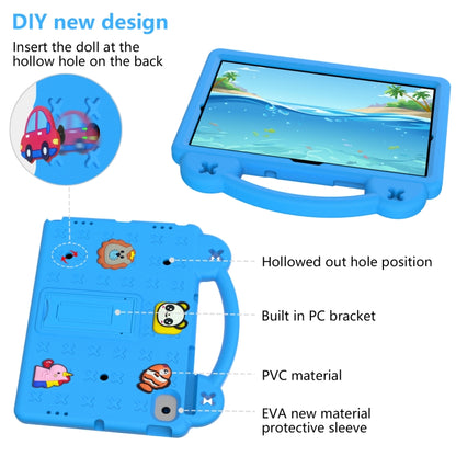 Handle Kickstand Children EVA Shockproof Tablet Case For Samsung Galaxy Tab A8 10.5 2022/2021 / Lenovo Tab M10 Plus 3rd Gen TB125FU 2022 10.6 inch / Huawei MatePad Pro 2021/2019 / Nokia T20 10.36 2021(Sky Blue) - Other Galaxy Tab PC by buy2fix | Online Shopping UK | buy2fix