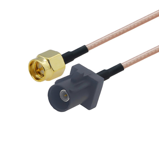 20cm Antenna Extension RG316 Coaxial Cable(SMA Male to Fakra A Male) - In Car by buy2fix | Online Shopping UK | buy2fix