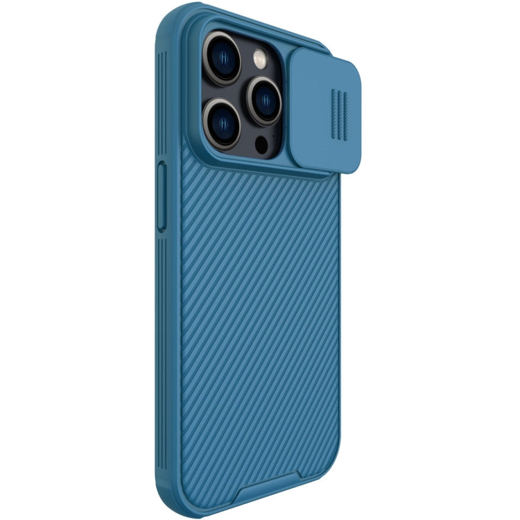 For iPhone 14 Pro Max NILLKIN CamShield Pro Magnetic Magsafe Case(Blue) - iPhone 14 Pro Max Cases by NILLKIN | Online Shopping UK | buy2fix