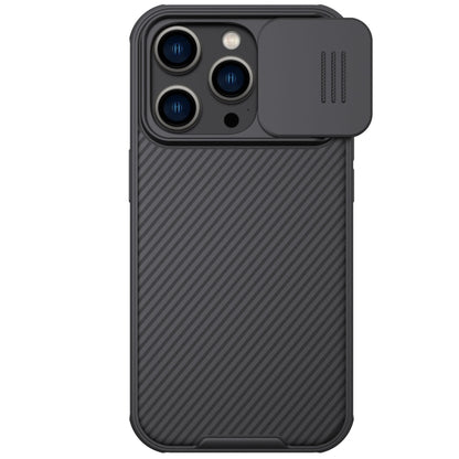 For iPhone 14 Pro NILLKIN CamShield Pro Protective Phone Case(Black) - iPhone 14 Pro Cases by NILLKIN | Online Shopping UK | buy2fix