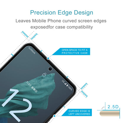 For Sharp Aquos Sense 7 50pcs 0.26mm 9H 2.5D Tempered Glass Film - Others by buy2fix | Online Shopping UK | buy2fix