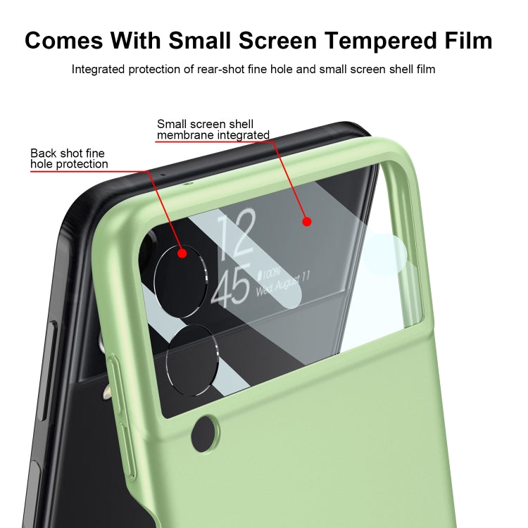 For Samsung Galaxy Z Flip4 GKK Integrated Ultra-thin Full Coverage Phone Case(Black) - Galaxy Z Flip4 5G Cases by GKK | Online Shopping UK | buy2fix