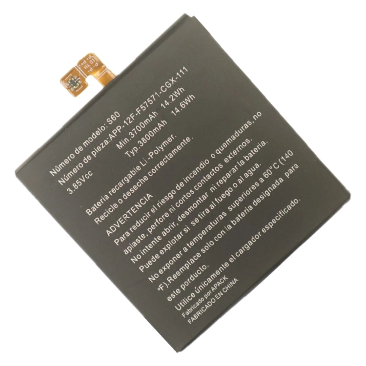 For Cat S60 3800mAh Battery Replacement - Others by buy2fix | Online Shopping UK | buy2fix