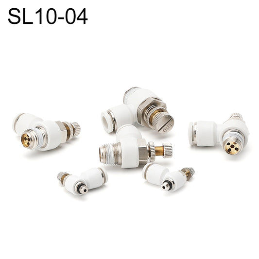 SL10-04 LAIZE SL Throttle Valve Elbow Pneumatic Quick Connector -  by LAIZE | Online Shopping UK | buy2fix