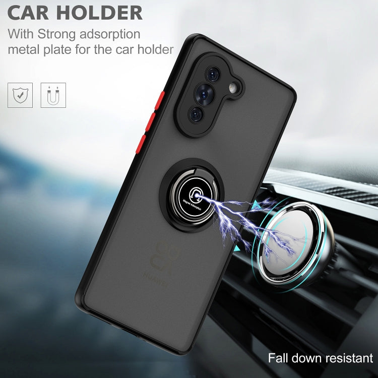 For Huawei nova 10 Q Shadow 1 Series TPU + PC Phone Case with Ring Holder(Red) - Huawei Cases by buy2fix | Online Shopping UK | buy2fix
