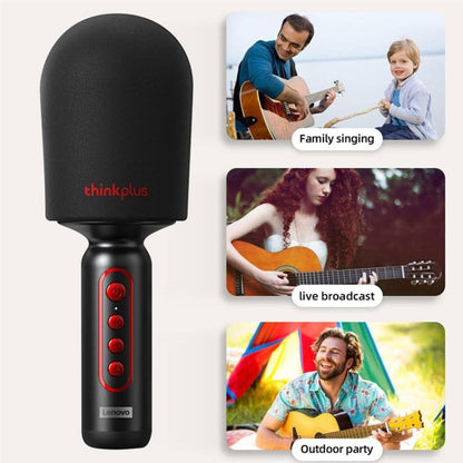 Lenovo ThinkPlus M1 Wireless Handheld Microphone Karaoke Speaker(Pink) - Consumer Electronics by Lenovo | Online Shopping UK | buy2fix