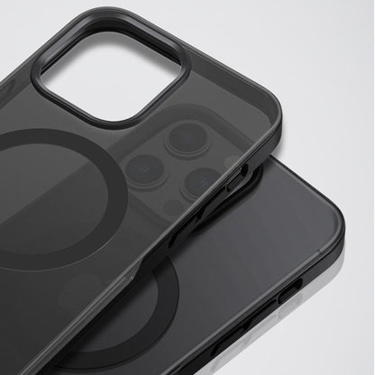 For iPhone 14 TOTUDESIGN AA-178 Gingle Series Translucent Matte Magsafe Phone Case(Black) - iPhone 14 Cases by TOTUDESIGN | Online Shopping UK | buy2fix