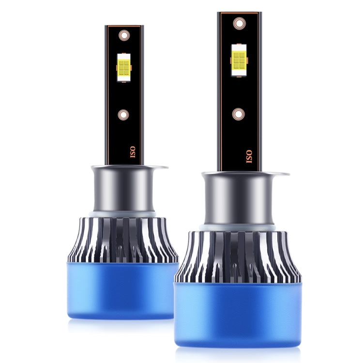 Q2 1 Pair H1 25W / 3000LM / DC9-36V / 6000K IP68 Waterproof Car LED Headlight - In Car by buy2fix | Online Shopping UK | buy2fix