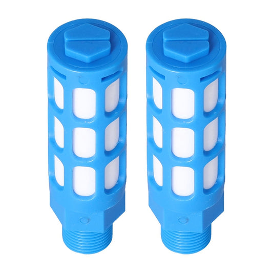 LAIZE Plastic Pneumatic Muffler, Caliber:3 Point(Blue) -  by LAIZE | Online Shopping UK | buy2fix