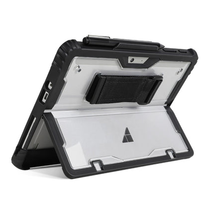 For Microsoft Surface Pro 9 Acrylic Transparent Laptop Case(Black) - Others by buy2fix | Online Shopping UK | buy2fix