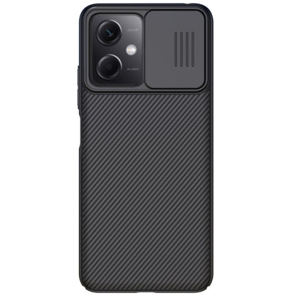For Xiaomi Redmi Note 12 China NILLKIN Black Mirror Series PC Camshield Full Coverage Dust-proof Scratch Resistant Case(Black) - Note 12 Cases by NILLKIN | Online Shopping UK | buy2fix