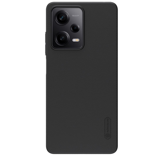 For Xiaomi Redmi Note 12 Pro 5G China NILLKIN Frosted PC Phone Case(Black) - Note 12 Pro Cases by NILLKIN | Online Shopping UK | buy2fix