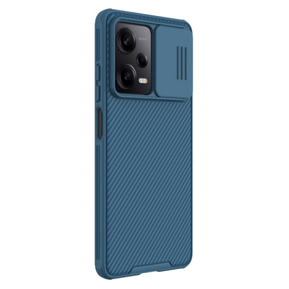 For Xiaomi Redmi Note 12 Pro 5G China NILLKIN CamShield Pro PC Phone Case(Blue) - Note 12 Pro Cases by NILLKIN | Online Shopping UK | buy2fix