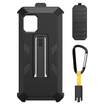 For Ulefone Power Armor X11 Pro Ulefone Back Clip Phone Case with Carabiner(Black) - Ulefone Cases by Ulefone | Online Shopping UK | buy2fix