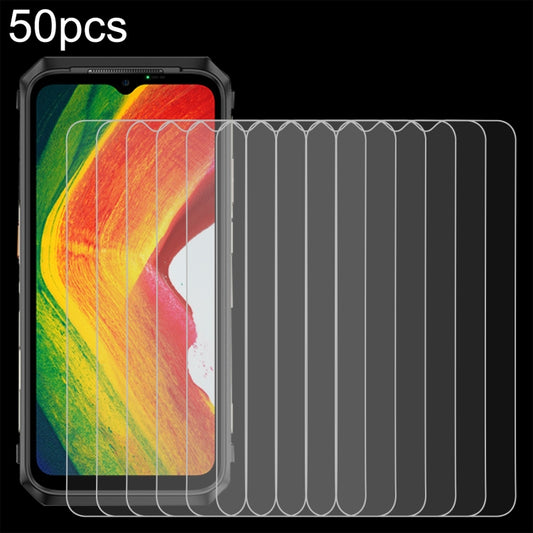 For Ulefone Power Armor 19 50pcs 0.26mm 9H 2.5D Tempered Glass Film - Ulefone Tempered Glass by buy2fix | Online Shopping UK | buy2fix