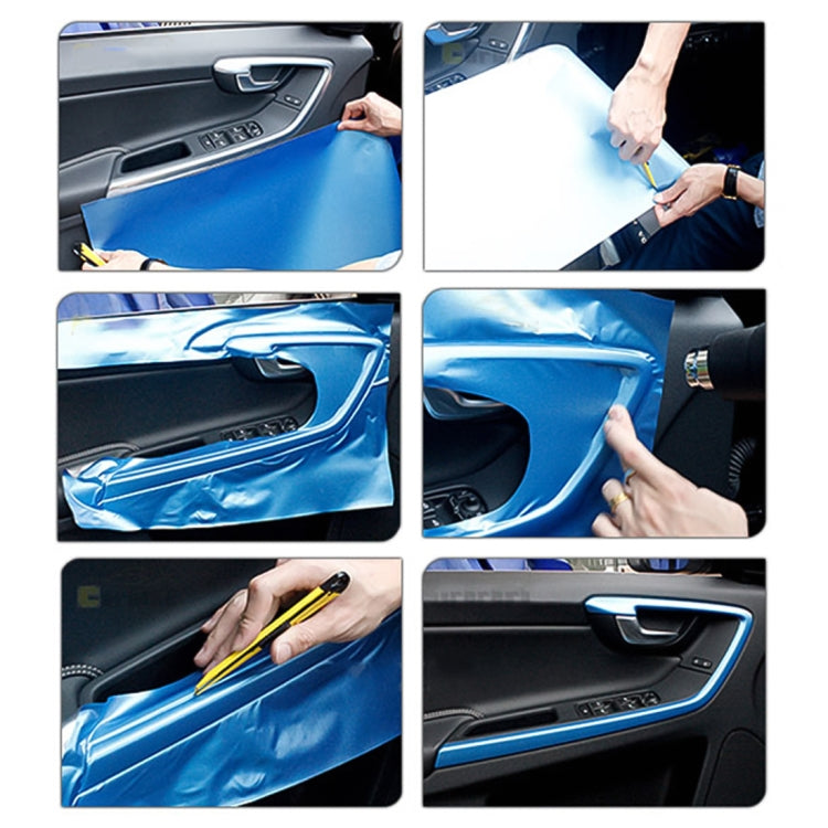 8 x 0.5m Auto Car Decorative Wrap Film Symphony PVC Body Changing Color Film(Fluorescent Yellow) - In Car by buy2fix | Online Shopping UK | buy2fix