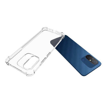 For Xiaomi Redmi 12C Shockproof Non-slip Thickening TPU Phone Case(Transparent) - Xiaomi Cases by buy2fix | Online Shopping UK | buy2fix