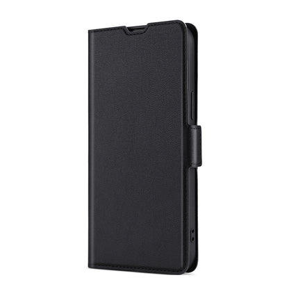 For TCL 405 / 406 / 408 Ultra-thin Voltage Side Buckle Horizontal Flip Leather Phone Case(Black) - More Brand by buy2fix | Online Shopping UK | buy2fix