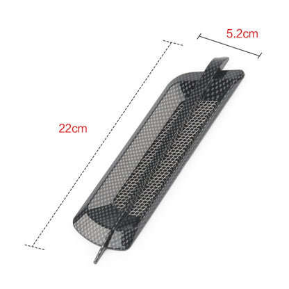 CS2 Car Modified Hood Air Outlet Decorative Stickers(Carbon Pattern) - In Car by buy2fix | Online Shopping UK | buy2fix