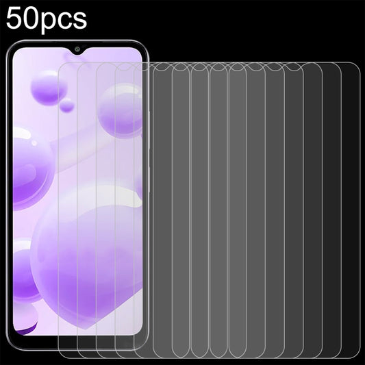 For Lava Yuva 2 Pro 50pcs 0.26mm 9H 2.5D Tempered Glass Film - Others by buy2fix | Online Shopping UK | buy2fix