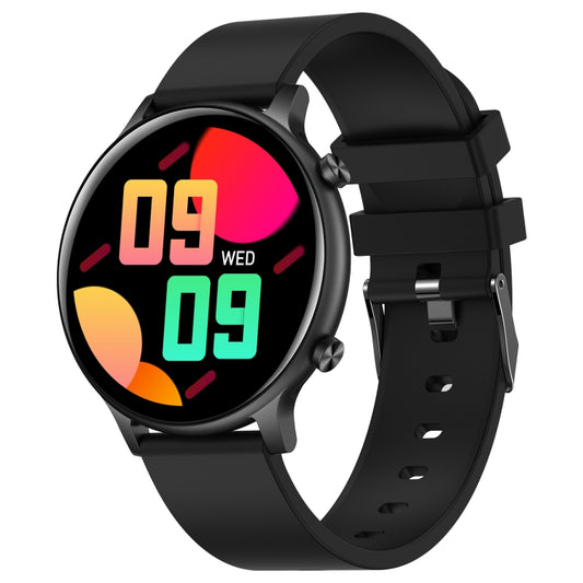 HT12 1.32 inch Silicone Band IP67 Waterproof Smart Watch, Support Bluetooth Calling / Sleep Monitoring(Black) - Smart Wear by buy2fix | Online Shopping UK | buy2fix