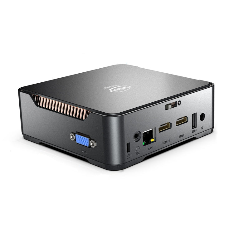 GK3V Windows 11 Pro Mini PC, Intel Gemini Lake J4125, Memory:8GB+512GB(UK Plug) -  by buy2fix | Online Shopping UK | buy2fix