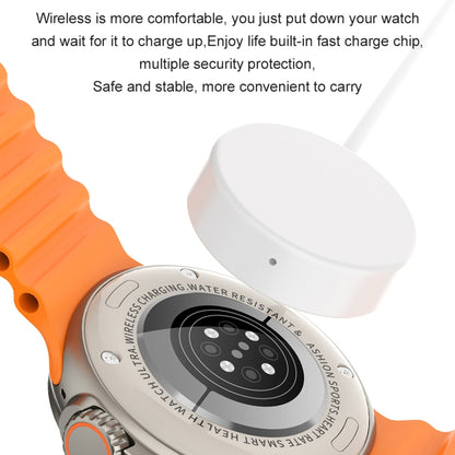 K9 Ultra Pro 1.39 inch Silicone Band IP67 Waterproof Smart Watch Support Bluetooth Call / NFC(Orange) - Smart Wear by buy2fix | Online Shopping UK | buy2fix