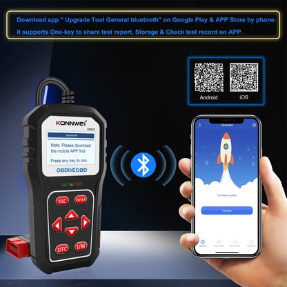 KONNWE KW818 Car OBD2 Bluetooth Fault Detector Diagnostic Tools - In Car by KONNWEI | Online Shopping UK | buy2fix