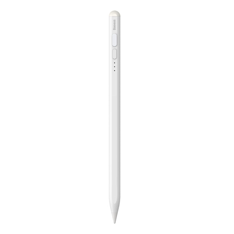 Baseus SXBC060402 2 Series LED Indicators Smooth Capacitive Writing Stylus, Active + Anti-Mistaken Touch Version(White) - Stylus Pen by Baseus | Online Shopping UK | buy2fix