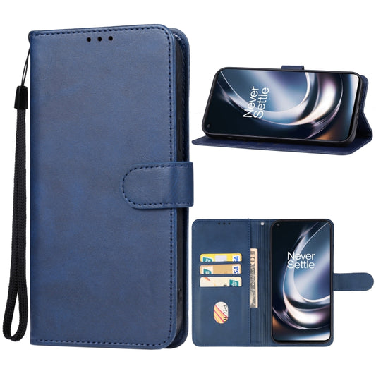 For OnePlus Nord CE 3 Lite Leather Phone Case(Blue) - OnePlus Cases by buy2fix | Online Shopping UK | buy2fix