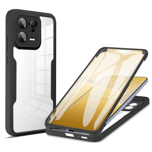 For Xiaomi 13 Pro Acrylic + TPU 360 Degrees Full Coverage Phone Case(Black) - 13 Pro Cases by buy2fix | Online Shopping UK | buy2fix