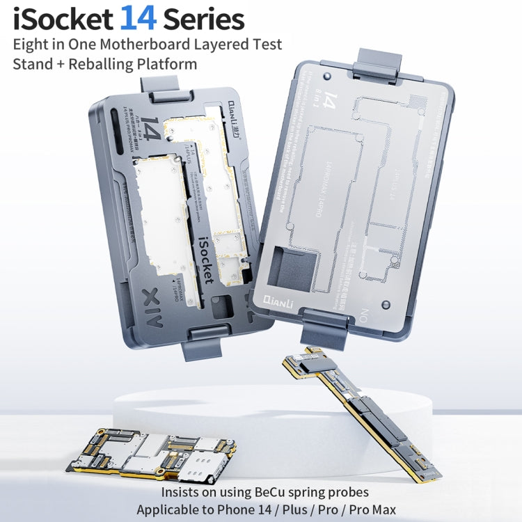 Qianli iSocket Motherboard Layered Test Fixture For iPhone 14 Series - Repair Fixture by QIANLI | Online Shopping UK | buy2fix