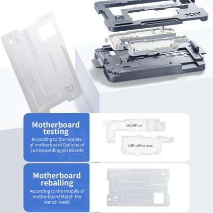 Qianli iSocket Motherboard Layered Test Fixture For iPhone 14 Series - Repair Fixture by QIANLI | Online Shopping UK | buy2fix