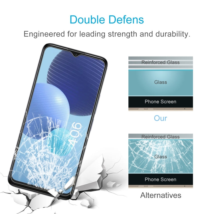 For TCL 406 50pcs 0.26mm 9H 2.5D Tempered Glass Film - For Doogee by buy2fix | Online Shopping UK | buy2fix