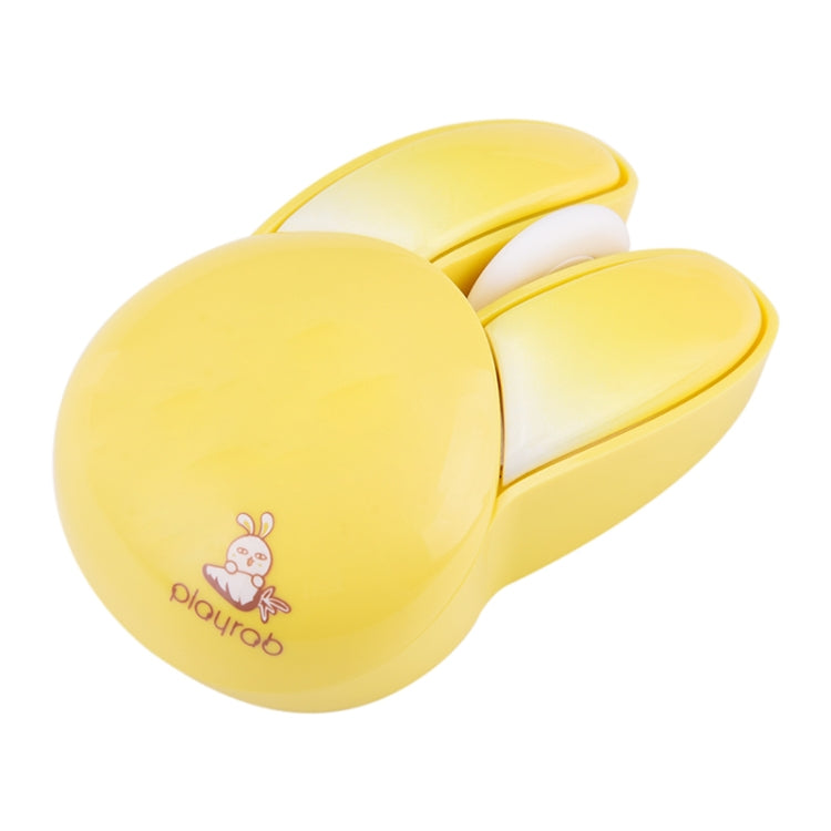 MOFii M6 Rabbit Shape 2.4G Wireless Mute Mouse(Yellow) - Wireless Mice by Mofii | Online Shopping UK | buy2fix