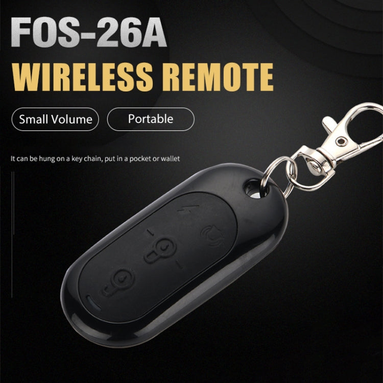 315MHz Copy Code 2pcs For Yadea Four-button Anti-theft Alarm Wireless Key Remote Control -  by buy2fix | Online Shopping UK | buy2fix