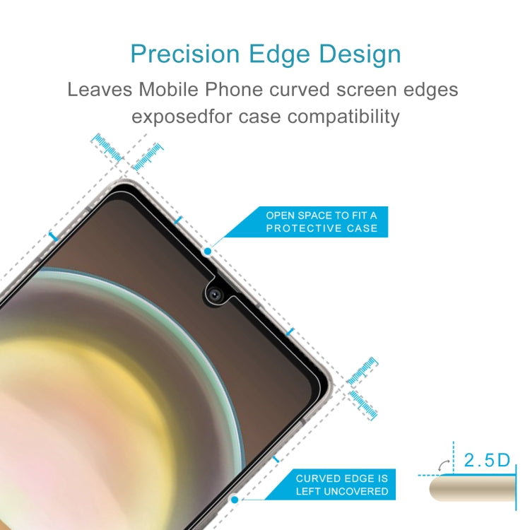 For Sharp Aquos R8 50pcs 0.26mm 9H 2.5D Tempered Glass Film - Others by buy2fix | Online Shopping UK | buy2fix