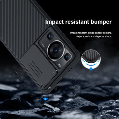 For Huawei P60 Pro / P60 NILLKIN CamShield Pro PC Phone Case(Green) - Huawei Cases by NILLKIN | Online Shopping UK | buy2fix