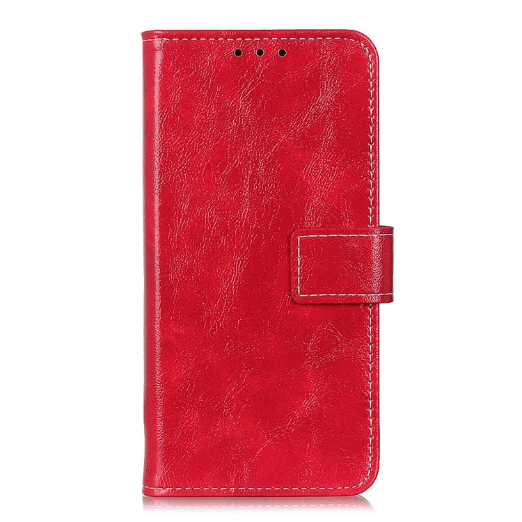 For Xiaomi Poco F5 Pro/Redmi K60/K60 Pro Retro Crazy Horse Texture Horizontal Flip Leather Phone Case(Red) - Xiaomi Cases by buy2fix | Online Shopping UK | buy2fix
