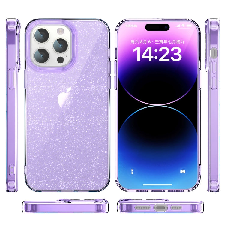 For iPhone 14 Star Solid Color Phone Case(Purple) - iPhone 14 Cases by buy2fix | Online Shopping UK | buy2fix