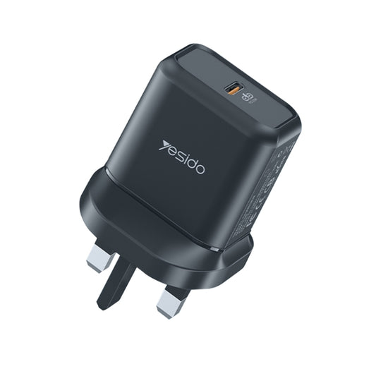 Yesido YC-29 PD 25W Type-C Port Fast Charger(UK Plug) - USB Charger by Yesido | Online Shopping UK | buy2fix