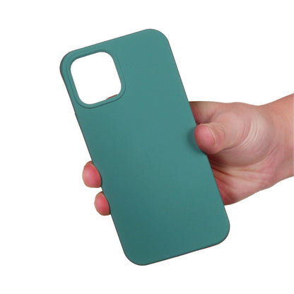 For iPhone 15 Solid Color Silicone Phone Case(Pine Needle Green) - iPhone 15 Cases by buy2fix | Online Shopping UK | buy2fix