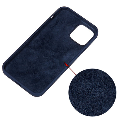 For iPhone 15 Solid Color Silicone Phone Case(Midnight Blue) - iPhone 15 Cases by buy2fix | Online Shopping UK | buy2fix