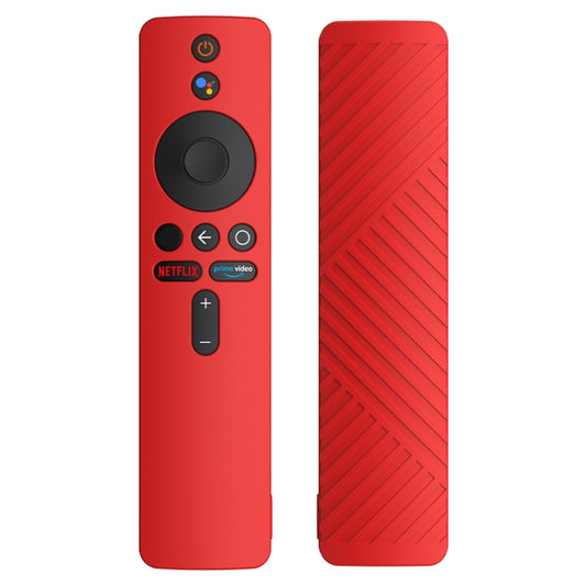 For Xiaomi 4K TV Stick Remote Control Liquid Silicone Protective Case(Red) - Remote Control Covers by buy2fix | Online Shopping UK | buy2fix